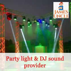 Party light and DJ Mr. Mrinmoy Khatri in Baneswarpur